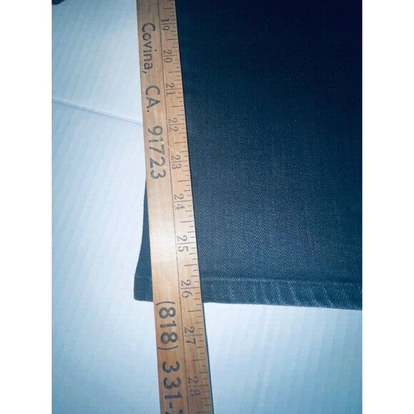 Naked Famous Jeans Mens Skinny Super Guy Black Power Stretch 34x28 Fits 32x28.5 - Picture 10 of 14